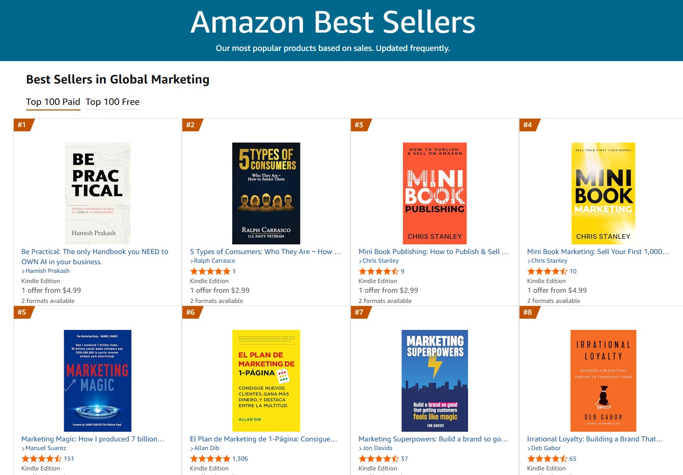 Best Seller - Global Marketing